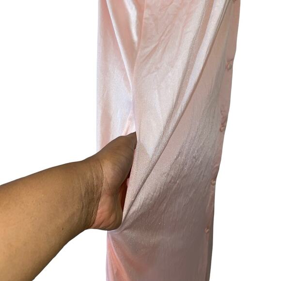 Vassarette Underneath It All Vintage robe with embroidered top lightweight sz M - Picture 6 of 12